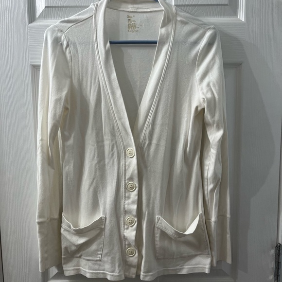 Gap White Cardigan - Picture 1 of 3